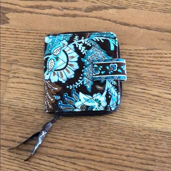 Java Blue Vera Bradley Wallet - Picture 1 of 4